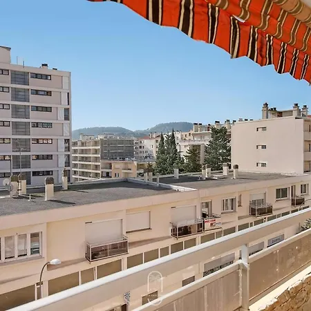 Centre-les Floralies T3/clim/garage/balcon By Hc شقة Hyères